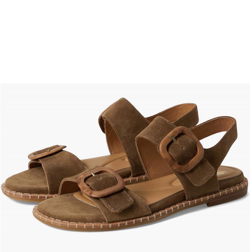 SOFFT women napa sandal in oak brown. Almost new.